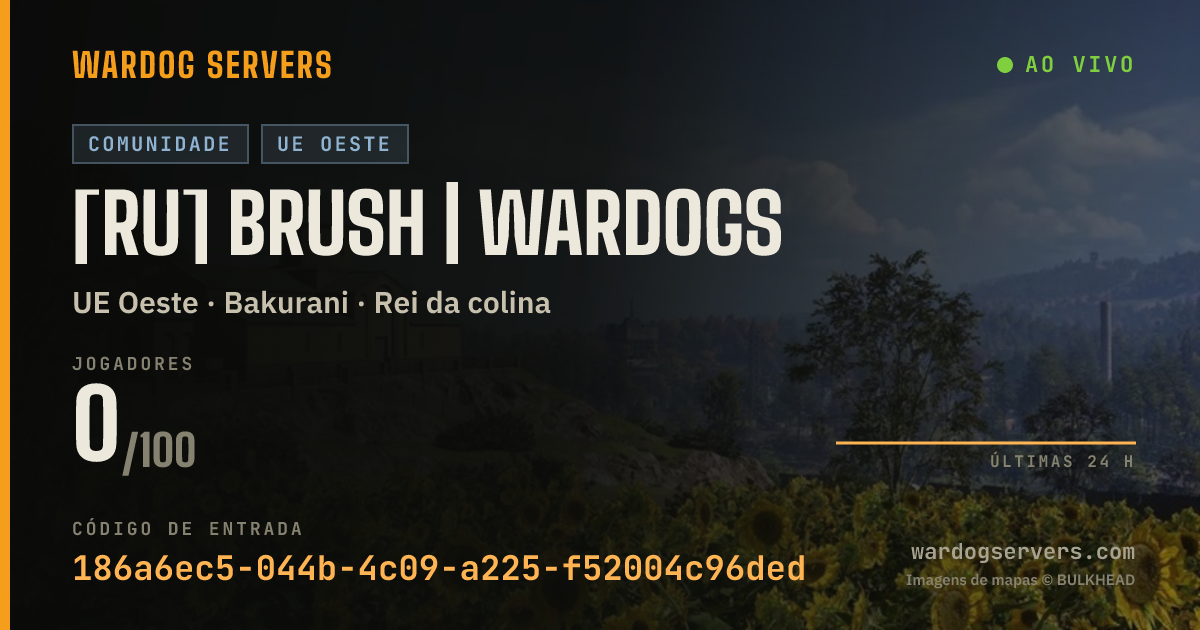Banner de status ao vivo de [RU] BRUSH | WARDOGS