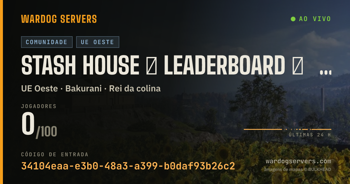 Banner de status ao vivo de Stash House → Leaderboard │ Seasonal Prize Pool £200