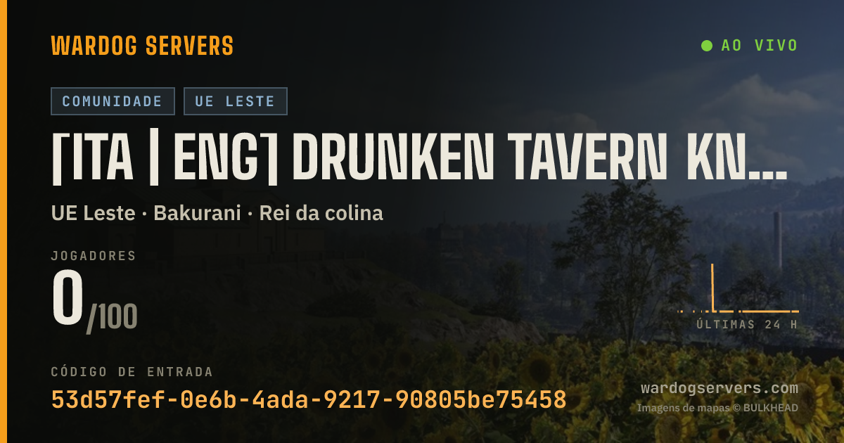 Banner de status ao vivo de [ITA | ENG] Drunken Tavern Knights - latavernadeglisbronzi.net