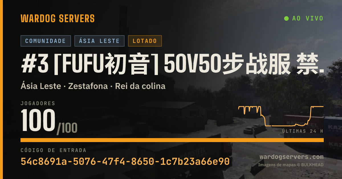 Banner de status ao vivo de #3 [fufu初音] 50v50步战服 禁圈外交战 禁武装载具 QQ群1131661908