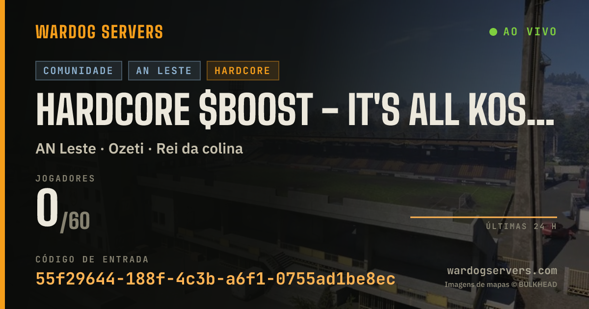 Banner de status ao vivo de HARDCORE $BOOST - It's All Kosher