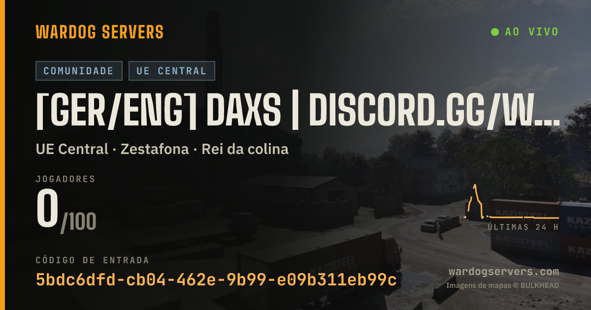 Banner de status ao vivo de [GER/ENG] DAXS | discord.gg/WE69t4wB5q