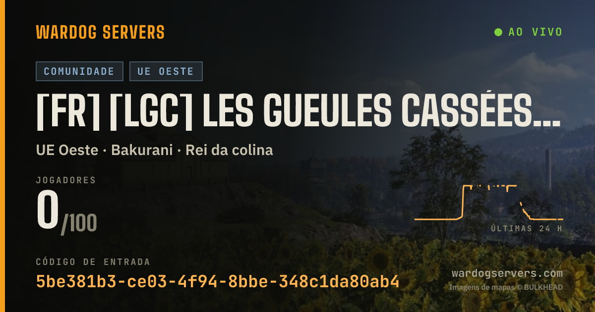 Banner de status ao vivo de [FR] [LGC] Les Gueules Cassées - discord.gg/lesgueulescassees