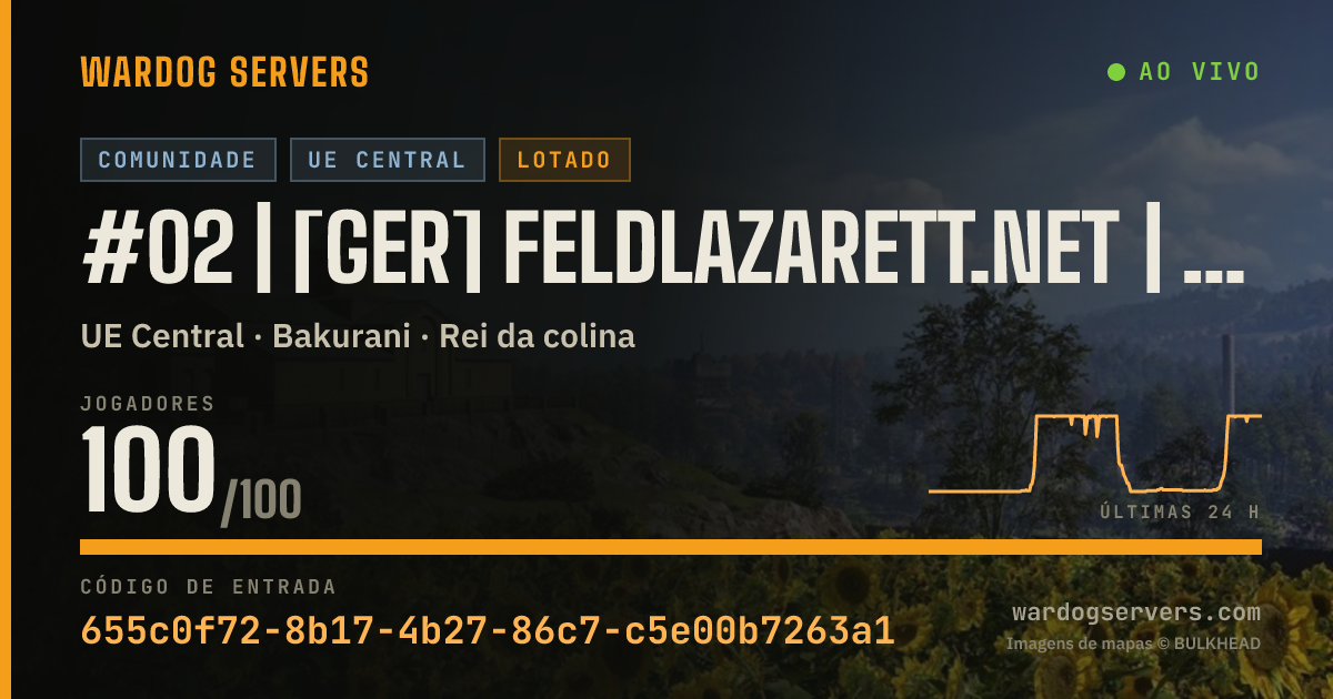 Banner de status ao vivo de #02 | [GER] Feldlazarett.net | 0-0-11