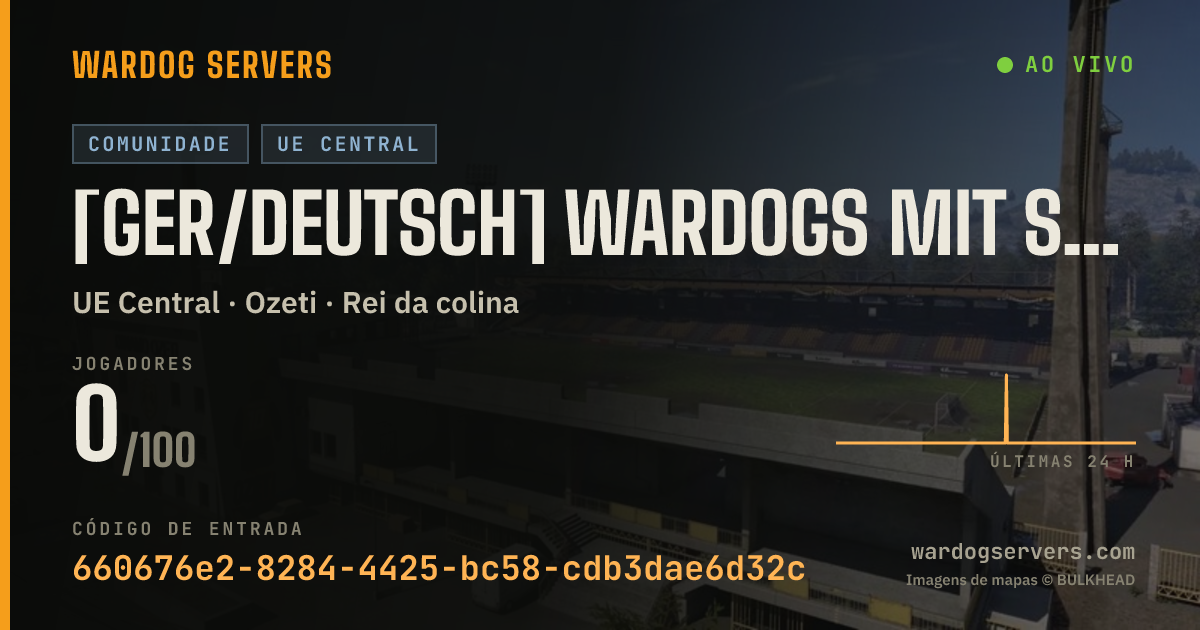 Banner de status ao vivo de [GER/Deutsch] Wardogs mit Senf |5% Mehr Fun als bei anderen!!!