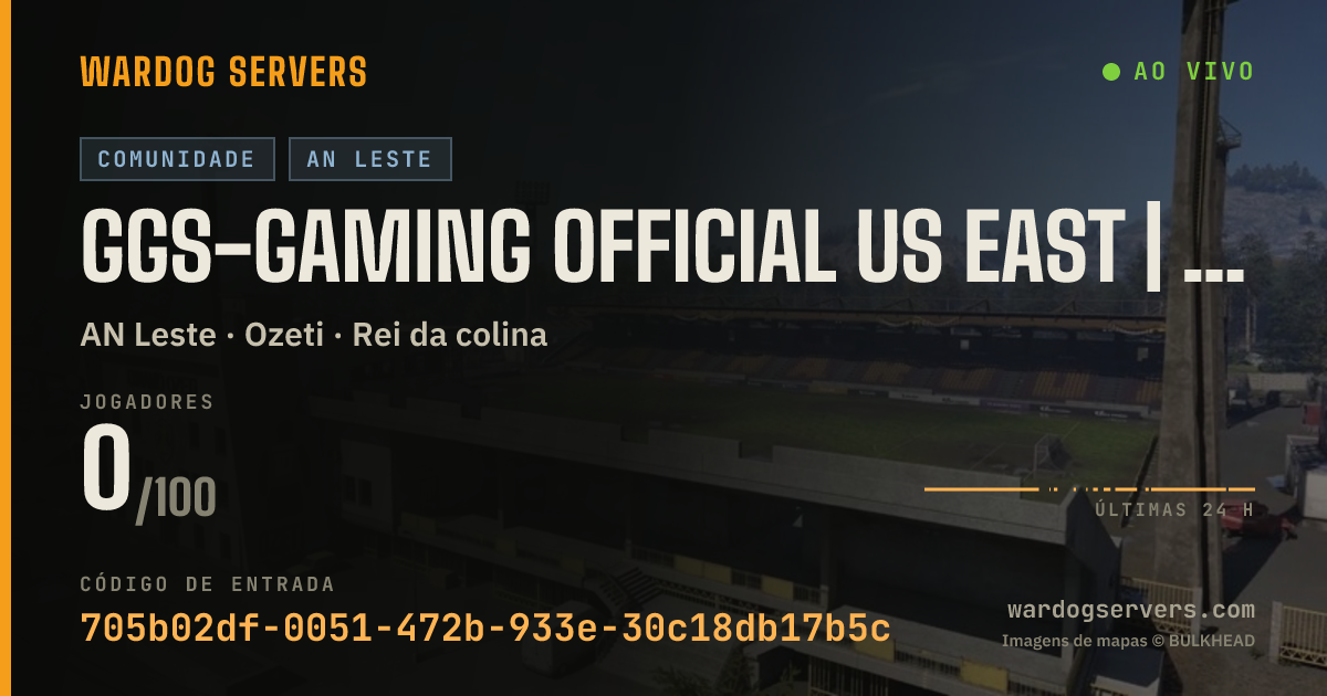 Banner de status ao vivo de GGS-Gaming Official US EAST | discord.gg/ggs-gaming-hub