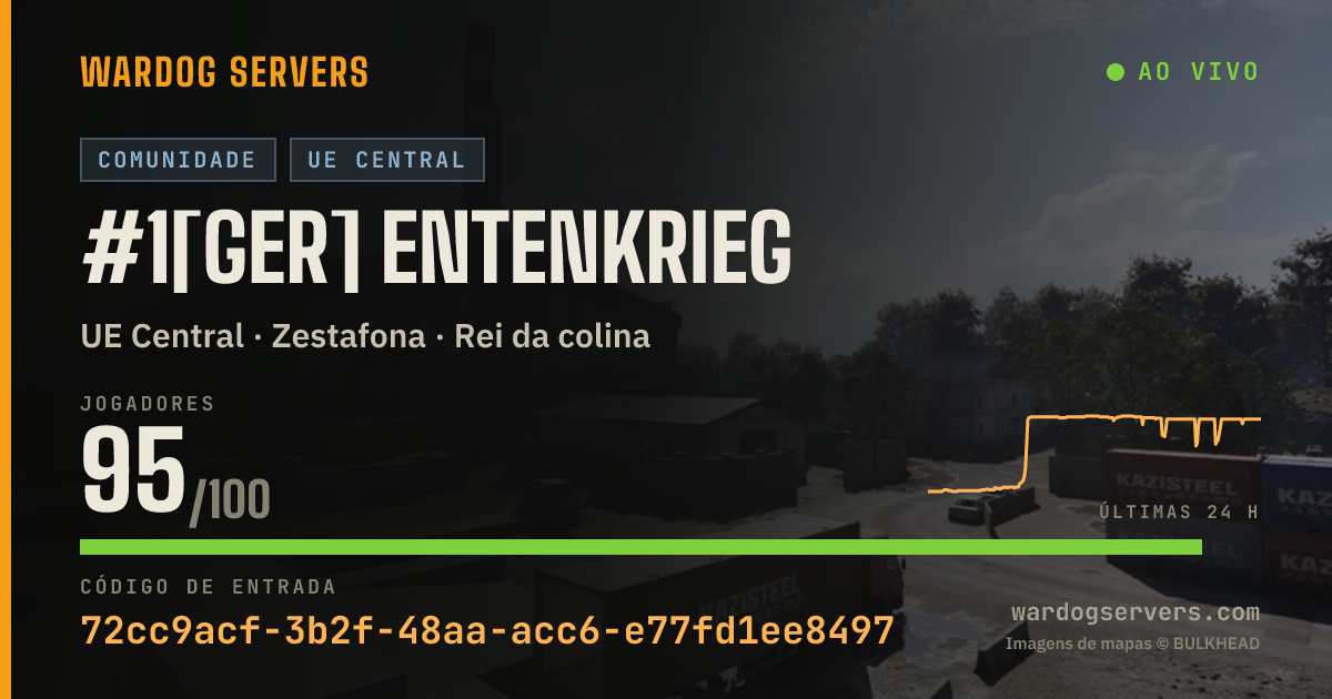 Banner de status ao vivo de #1[GER] Entenkrieg