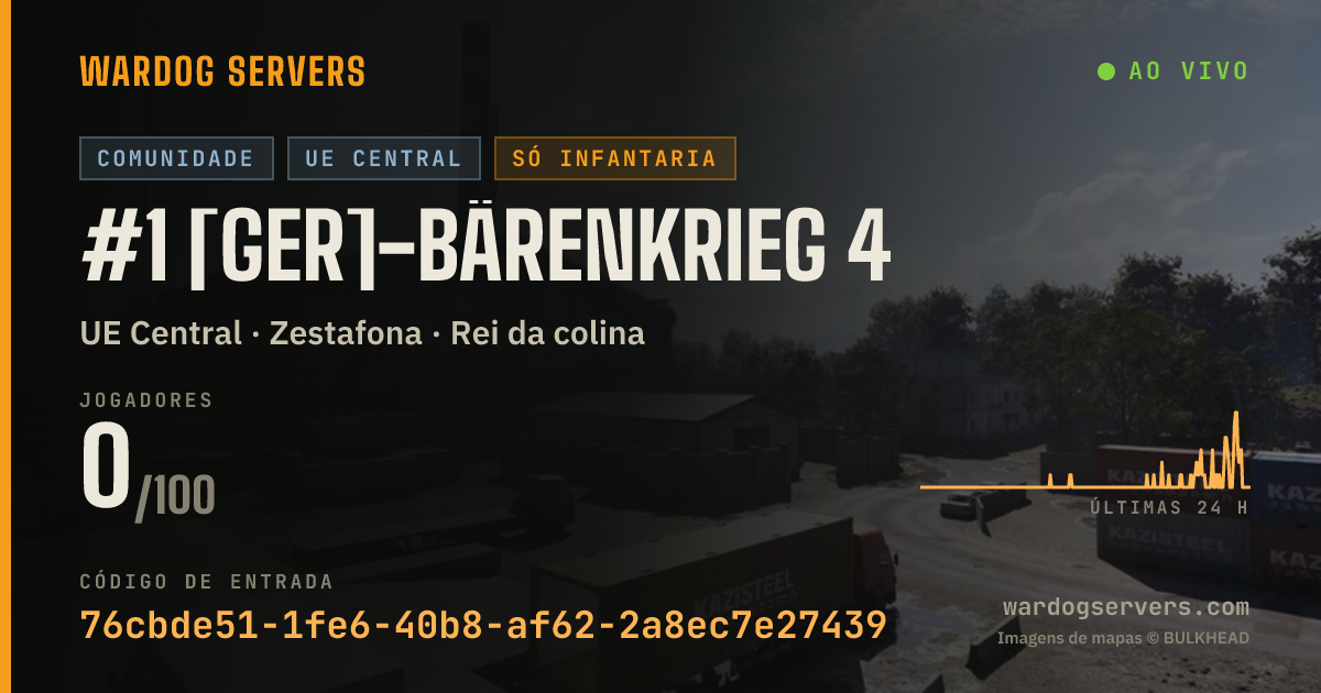 Banner de status ao vivo de #1 [GER]-Bärenkrieg 4