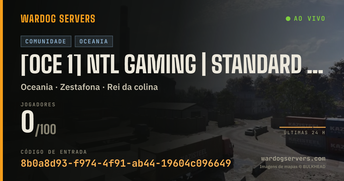 Banner de status ao vivo de [OCE 1] NTL Gaming | Standard | discord.gg/NTLGaming