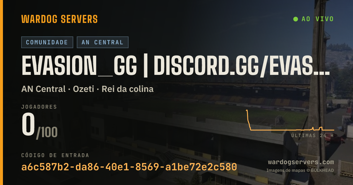 Banner de status ao vivo de EVASION_GG | Discord.gg/Evasion