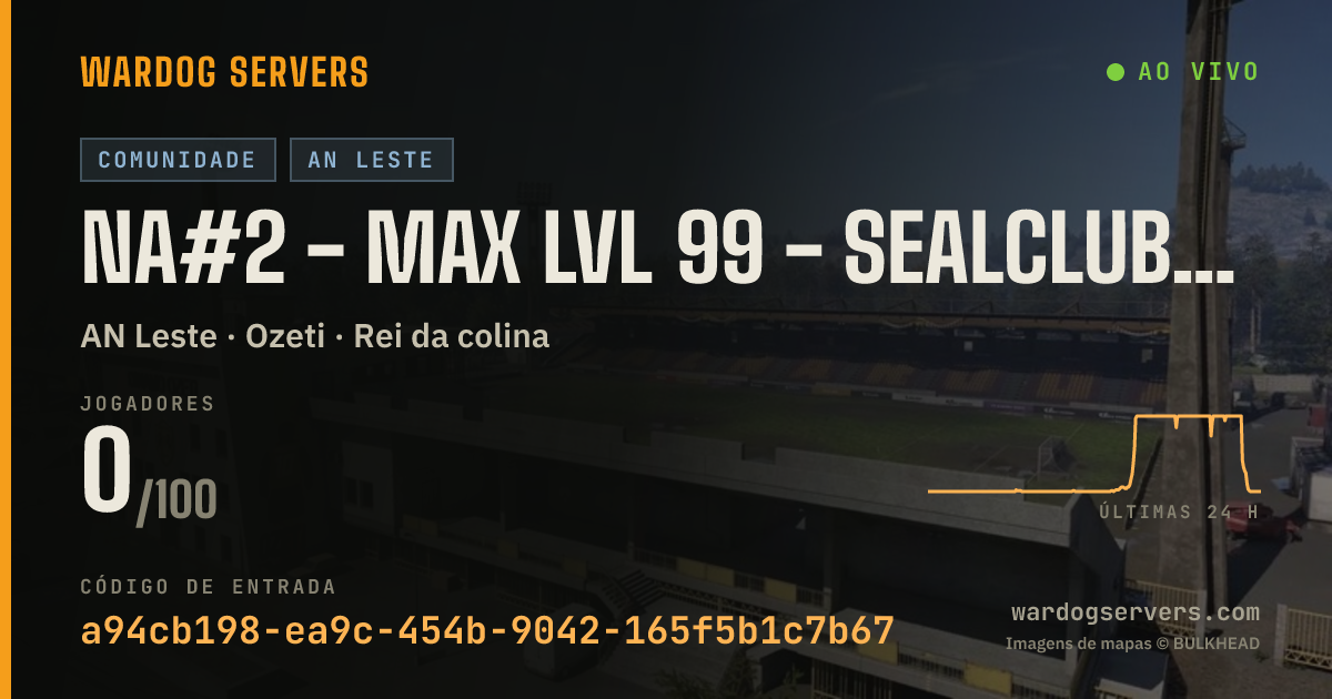 Banner de status ao vivo de NA#2 - max lvl 99 - Sealclubbing = ban - TEG.gg - ENGLISH - The