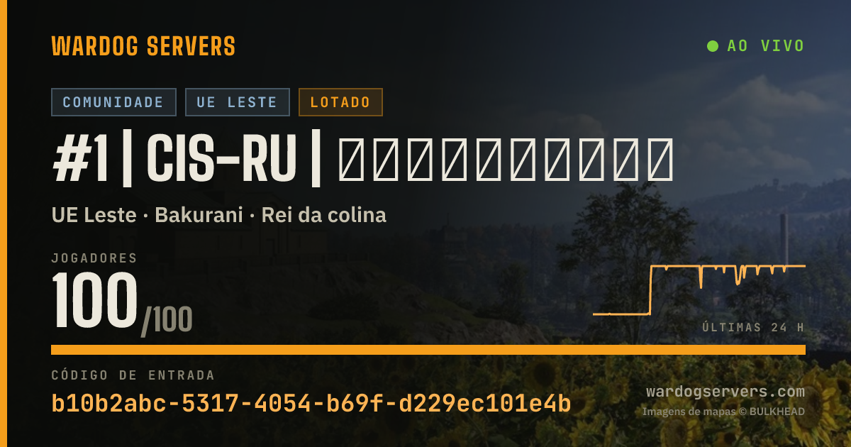 Banner de status ao vivo de #1 | CIS-RU | Сообщество