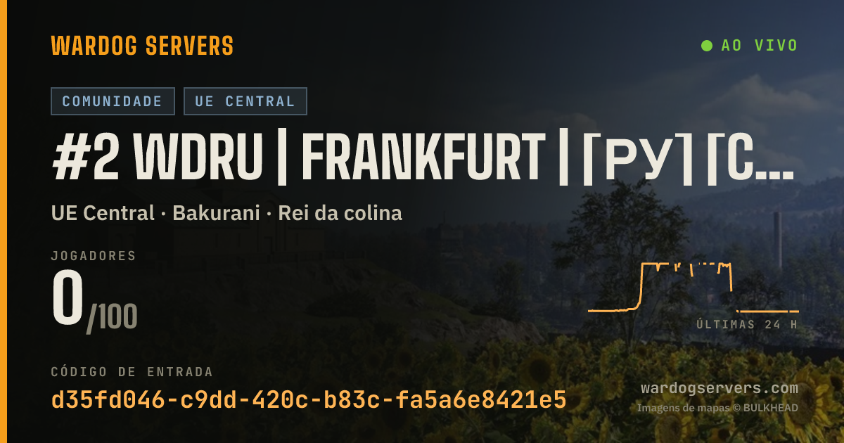 Banner de status ao vivo de #2 WDRU | Frankfurt | [РУ] [CIS] [EU] [GER] +5%