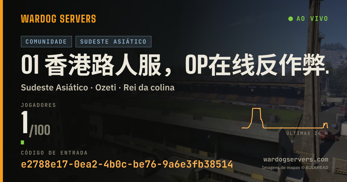 Banner de status ao vivo de 01 香港路人服，OP在线反作弊，QQ群642118186，无皇帝，进群送免排队！禁打补给线，禁地雷