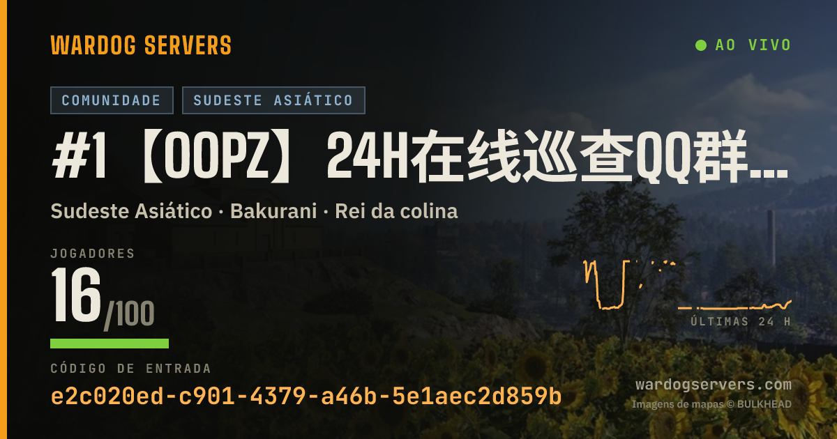 Banner de status ao vivo de #1【OOPZ】24H在线巡查QQ群552055238&组队就来oopz651916&柚柚电竞