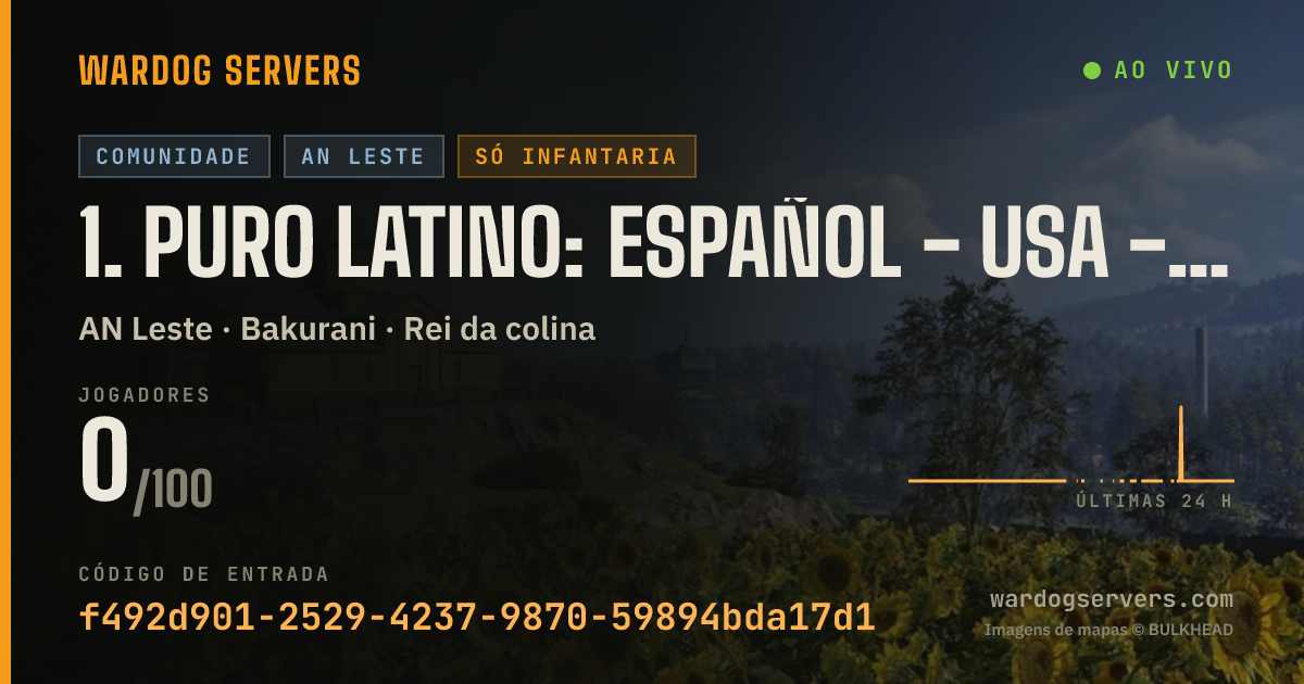 Banner de status ao vivo de 1. Puro Latino: Español - USA - 5% Cash Boost