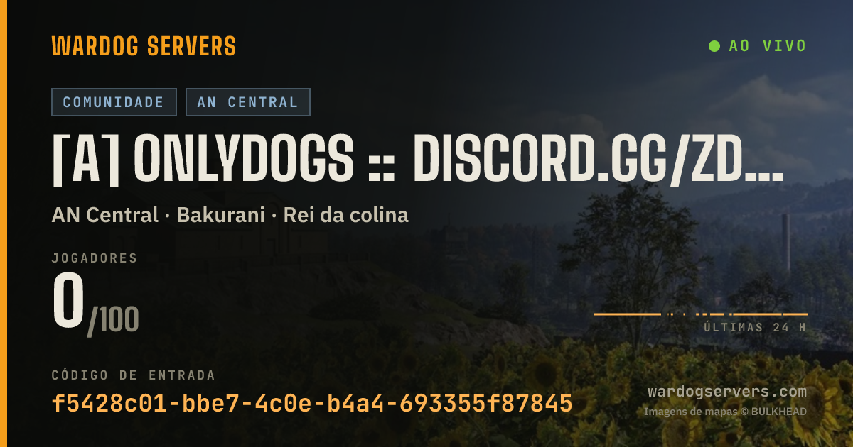 Banner de status ao vivo de [A] OnlyDogs :: discord.gg/ZDCBRcxTcN