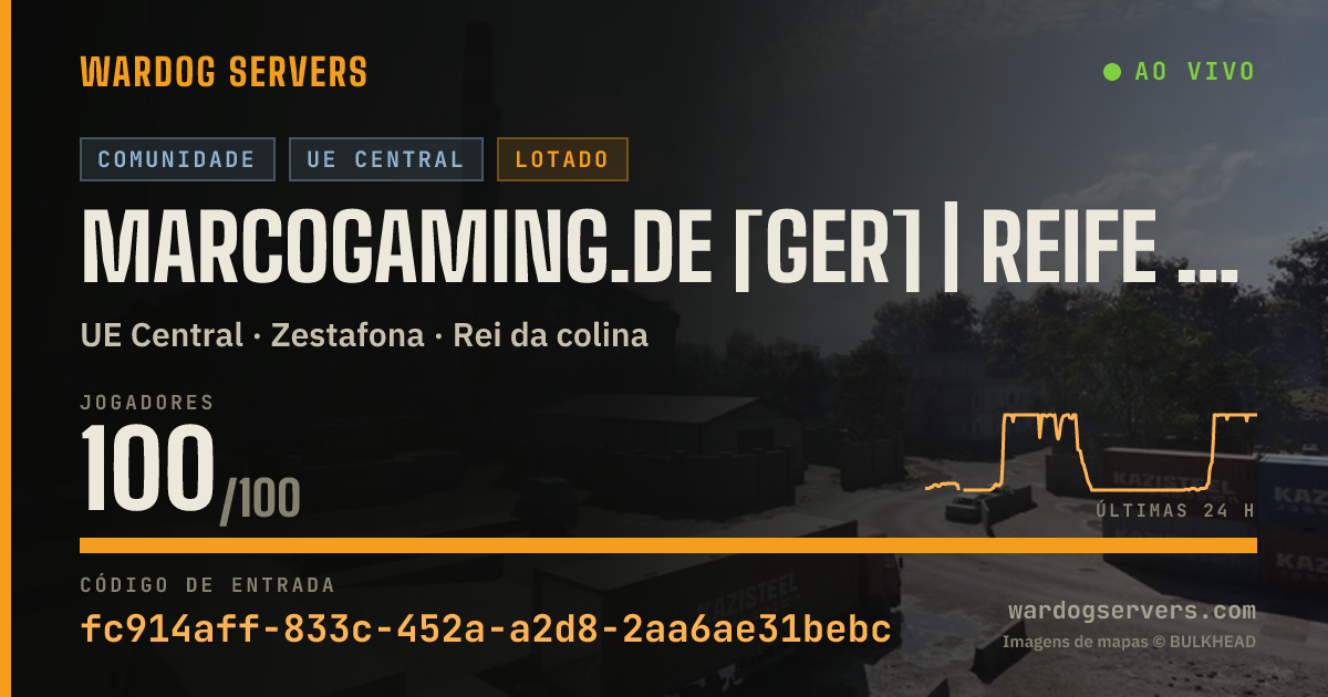Banner de status ao vivo de MARCOGAMING.DE [GER] | Reife Community
