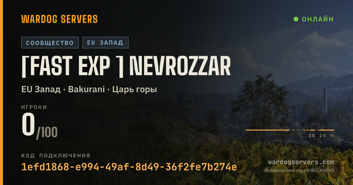 Баннер статуса сервера [FAST EXP ] NevroZzar
