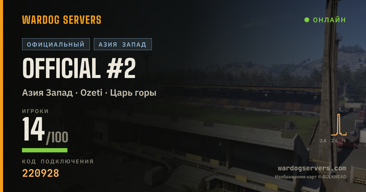 Баннер статуса сервера Official #2