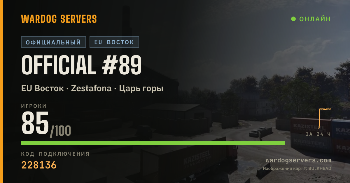 Баннер статуса сервера Official #89