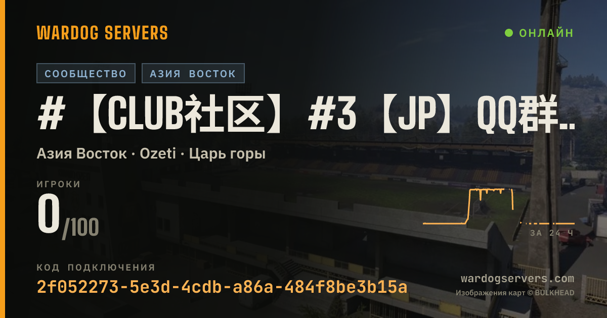 Баннер статуса сервера #【Club社区】#3【JP】QQ群1102650986|标准+禁榴弹发射器|Oopz:008116