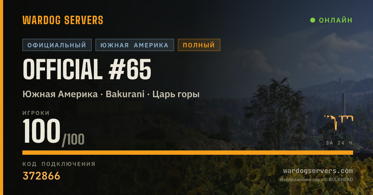 Баннер статуса сервера Official #65