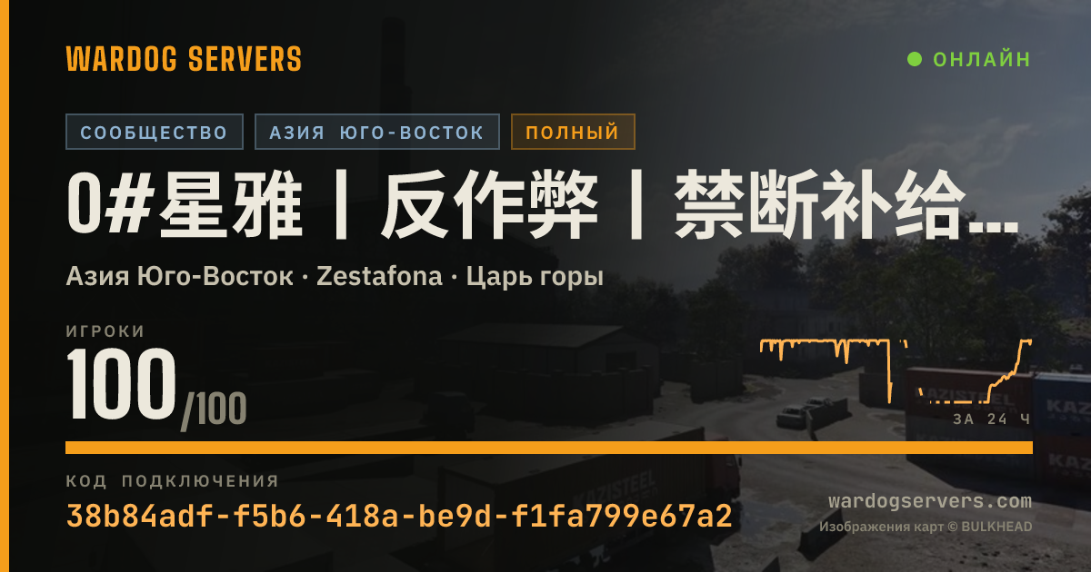 Баннер статуса сервера 0#星雅丨反作弊丨禁断补给车/榴弹/武直丨Q群:1127279927