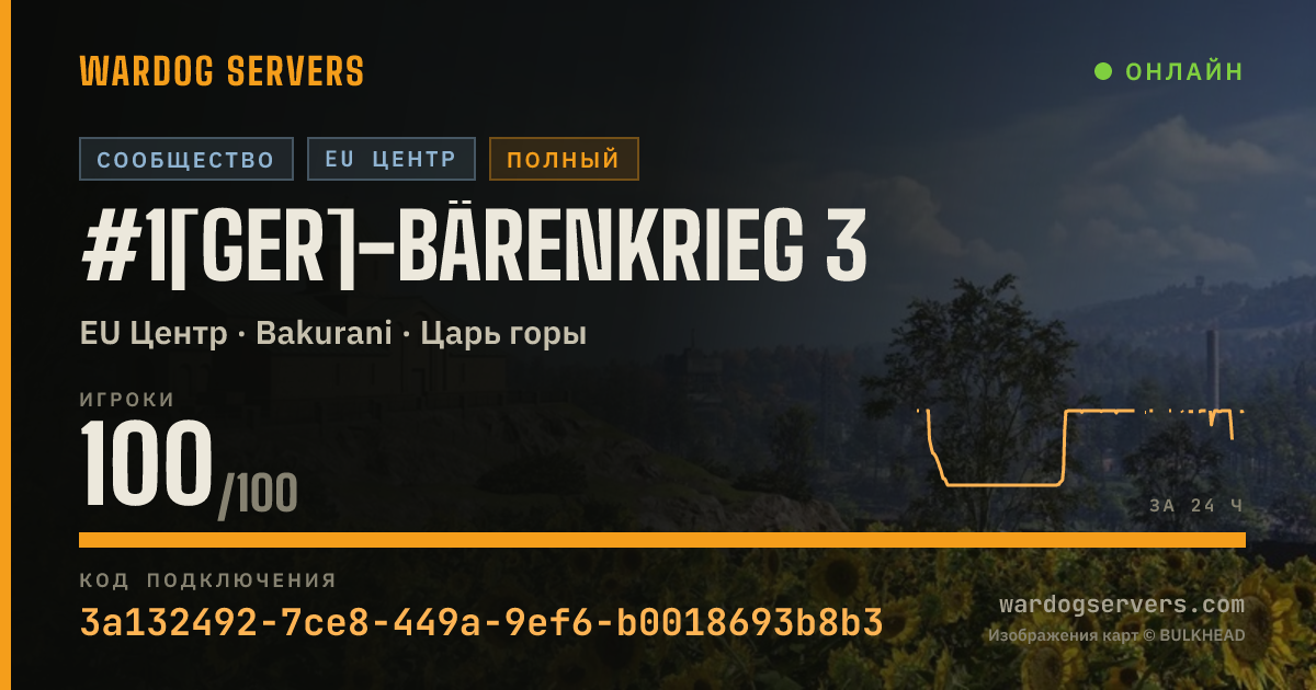Баннер статуса сервера #1[GER]-Bärenkrieg 3