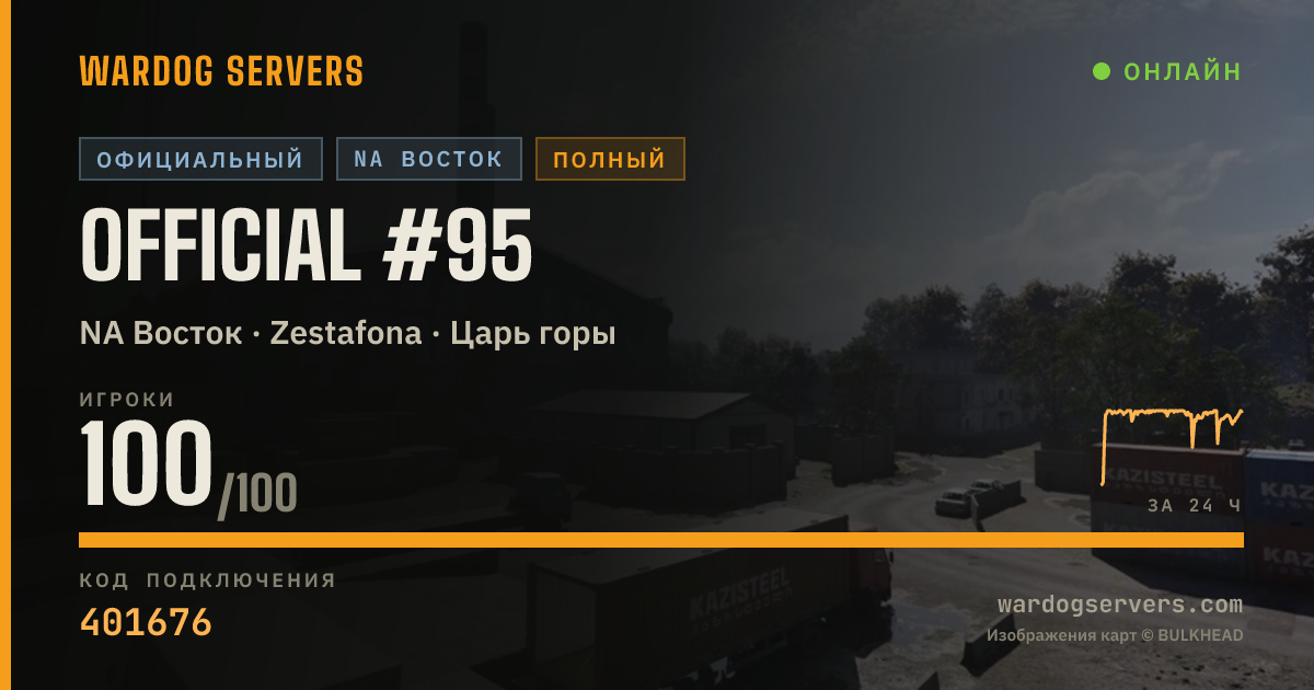 Баннер статуса сервера Official #95