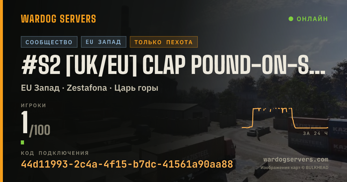 Баннер статуса сервера #S2 [UK/EU] Clap Pound-on-Sea | Play Properly | S2
