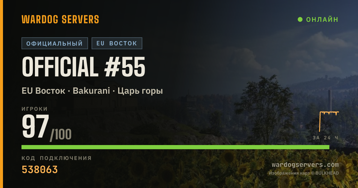 Баннер статуса сервера Official #55