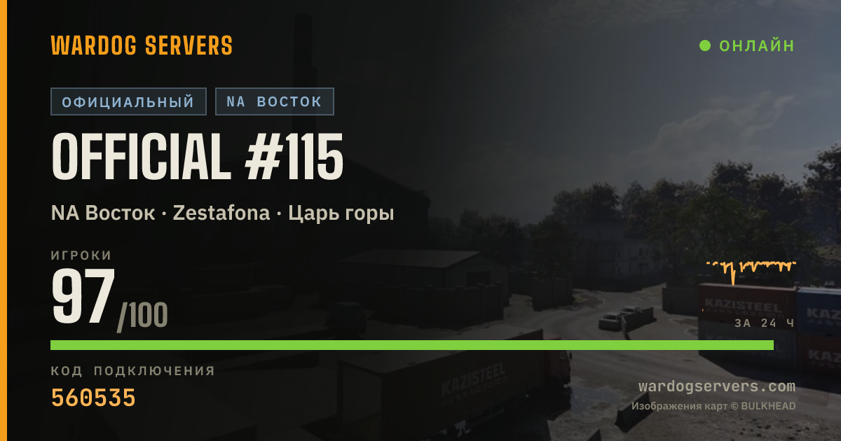 Баннер статуса сервера Official #115