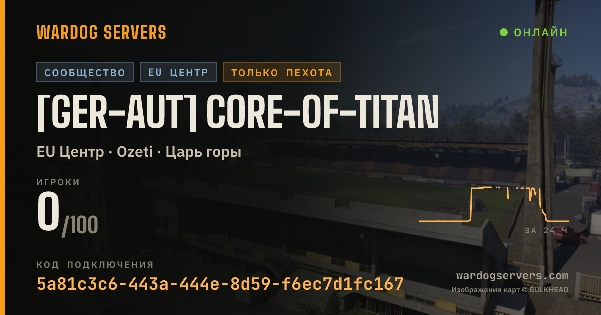 Баннер статуса сервера [GER-AUT] Core-of-Titan