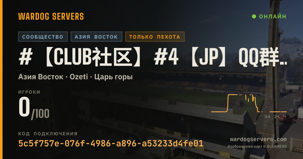 Баннер статуса сервера #【Club社区】#4【JP】QQ群1102650986|步战50v50+规则|禁小鸟投爆·机枪车迫击炮禁止部分武器具体规则见Q