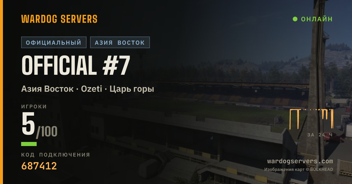 Баннер статуса сервера Official #7