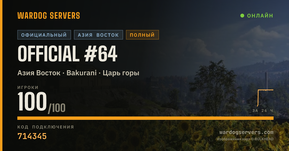 Баннер статуса сервера Official #64