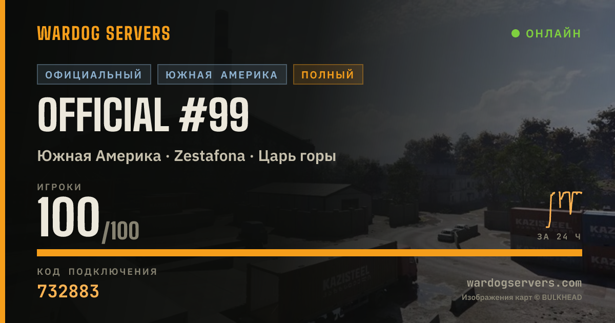 Баннер статуса сервера Official #99