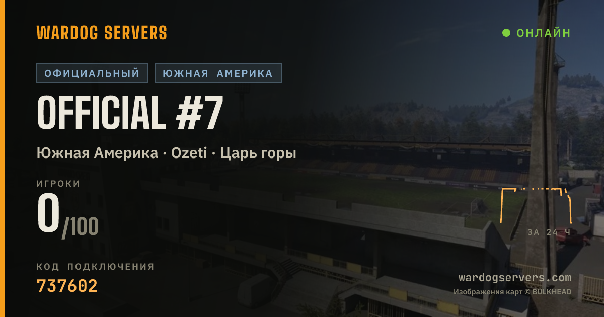 Баннер статуса сервера Official #7