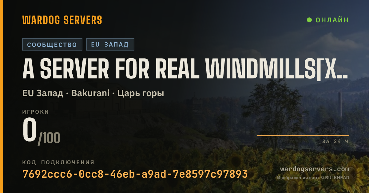 Баннер статуса сервера A server for real WindMills[x10 Rate EXP, x1.5 Rate Money]