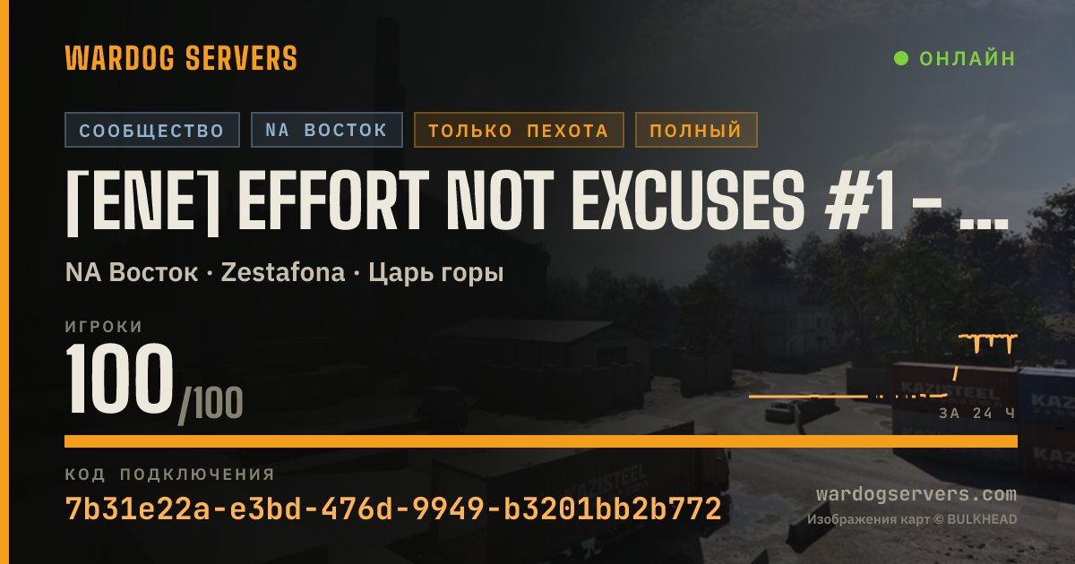 Баннер статуса сервера [ENE] Effort Not Excuses #1 - INF ONLY! - discord.gg/4S9Z4JxBuR