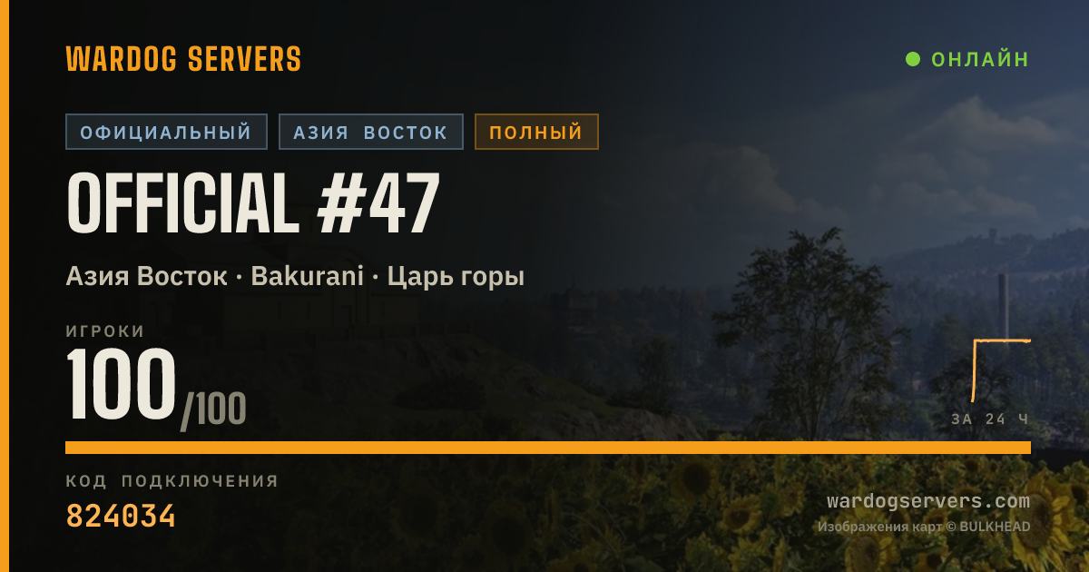 Баннер статуса сервера Official #47