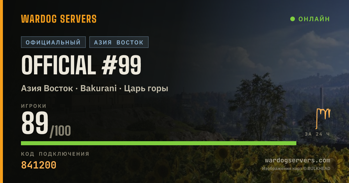 Баннер статуса сервера Official #99