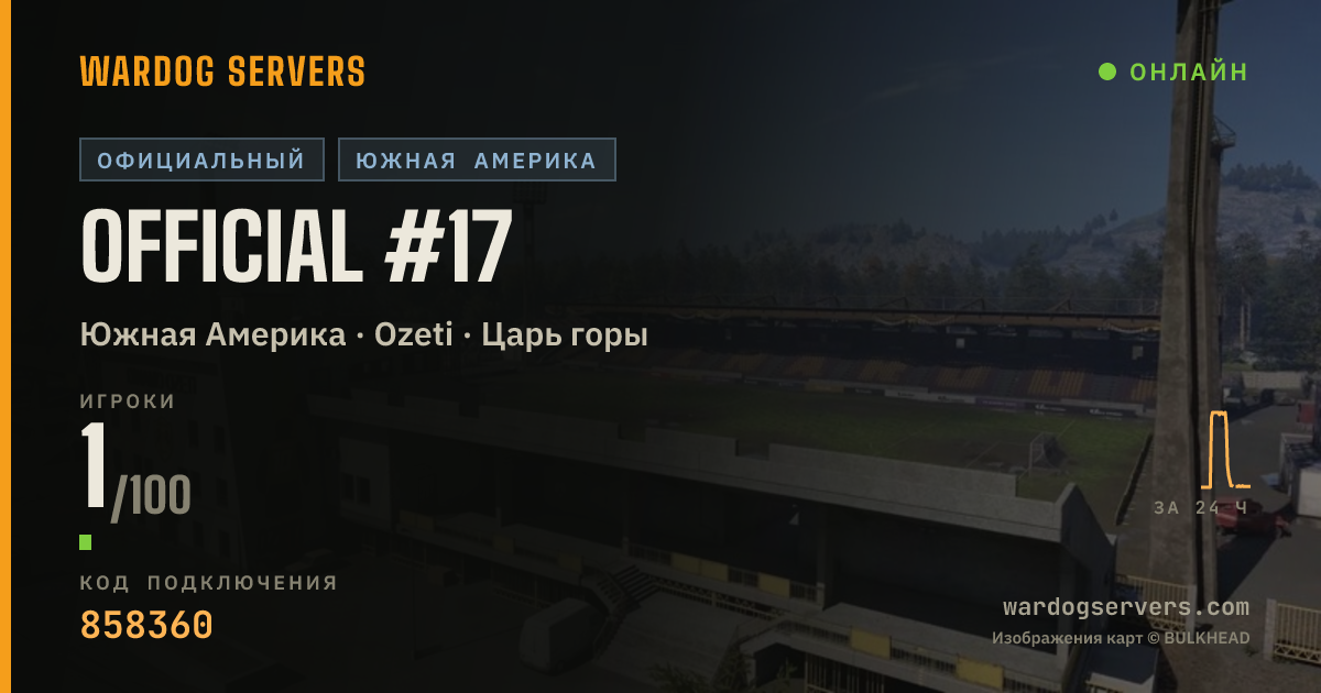 Баннер статуса сервера Official #17