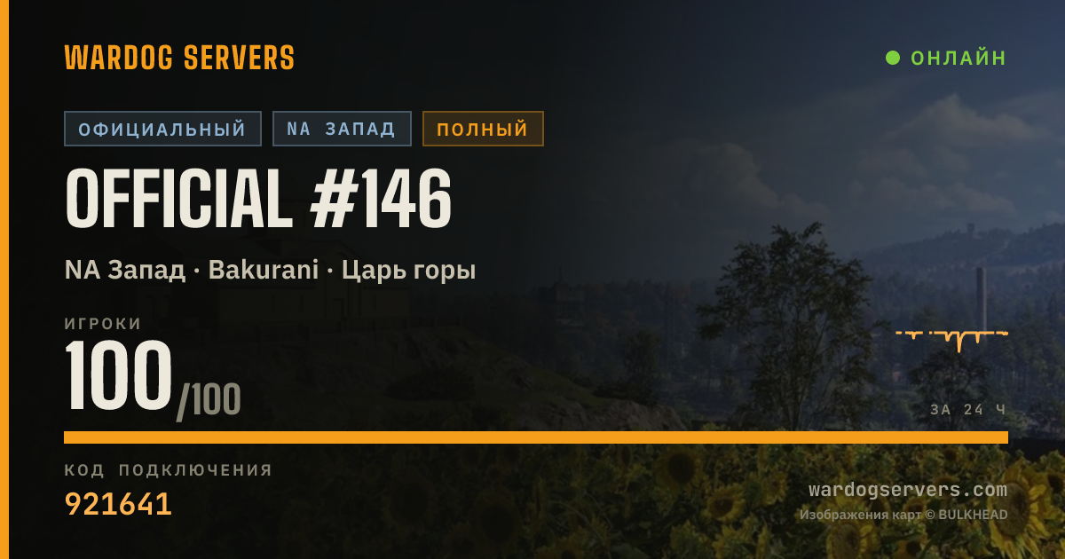 Баннер статуса сервера Official #146