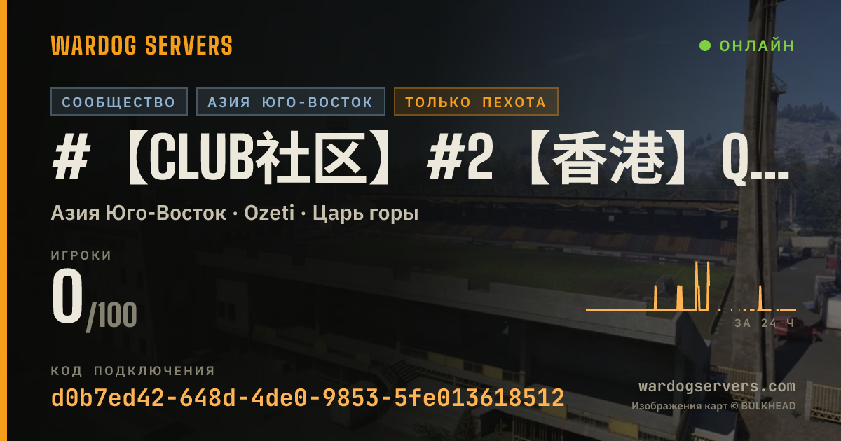 Баннер статуса сервера #【Club社区】#2【香港】QQ群1102650986|轻步战土木（允许免费武器及C4）·禁止武装载具|Oopz:008116