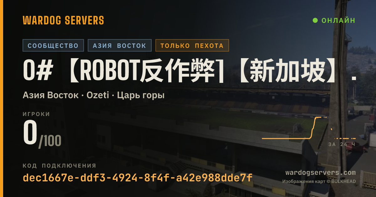 Баннер статуса сервера 0#【ROBOT反作弊]【新加坡】步战天堂公益萌新服QQ1125201739 禁狙禁迫禁止榴弹机枪FAL防空独头蛋