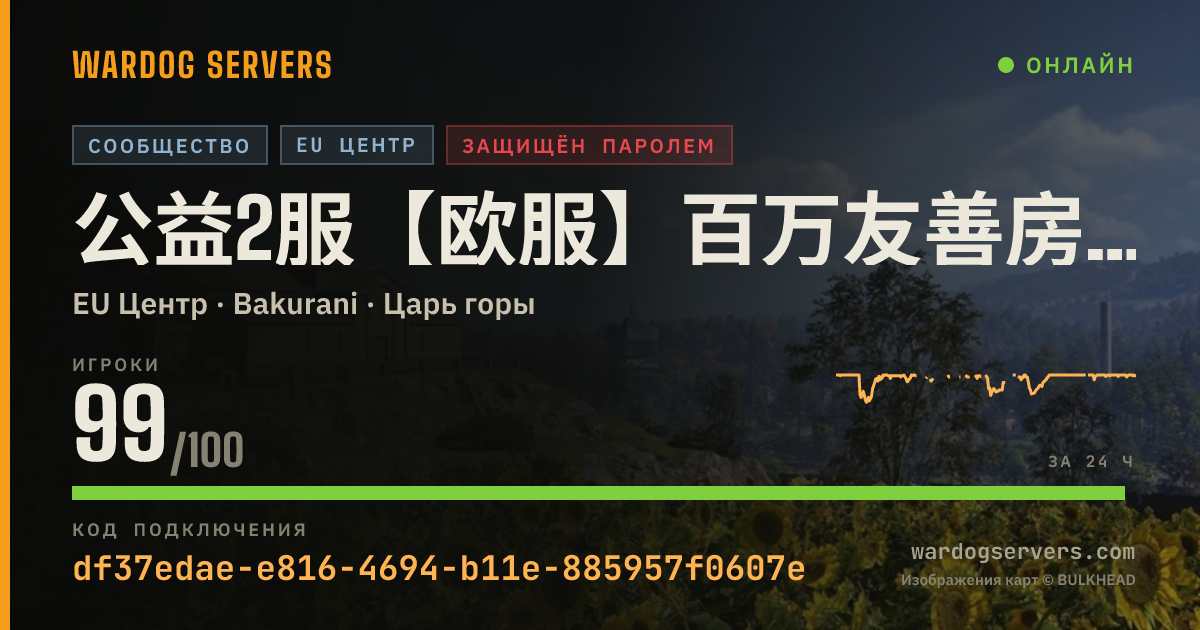 Баннер статуса сервера 公益2服【欧服】百万友善房-百倍收益-QQ群：540851