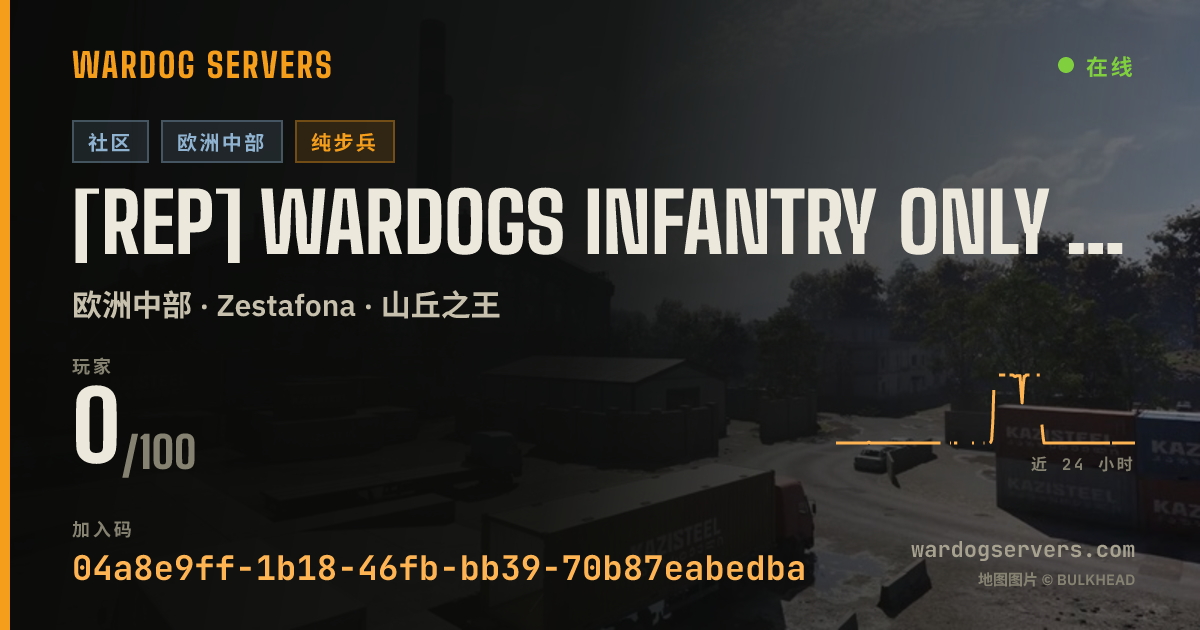 [REP] Wardogs Infantry Only Server 的实时状态横幅