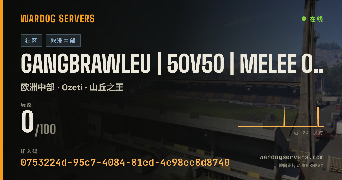 GangBrawlEU | 50v50 | MELEE ONLY | discord.gg/GangBrawlEU | SABA 的实时状态横幅